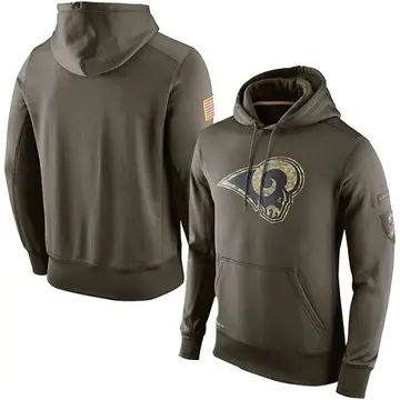Los Angeles Rams Football Salute to Service Sideline Hoodie Pullover Jacket 2020 Los Angeles Rams Football Salute to Service Sideline Hoodie Pullover Jacket 2020